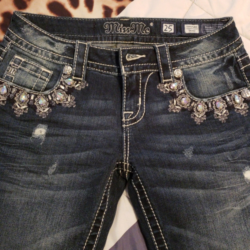 Miss Me Skinny Jeans Size 25